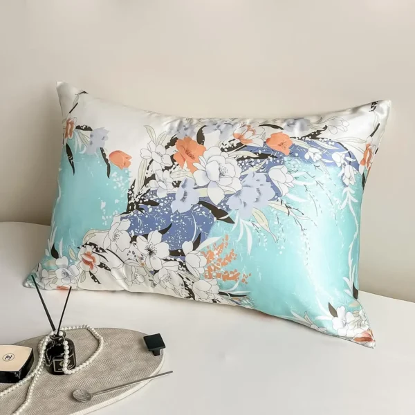 Pure Mulberry Silk Pillowcase Zipper Closure