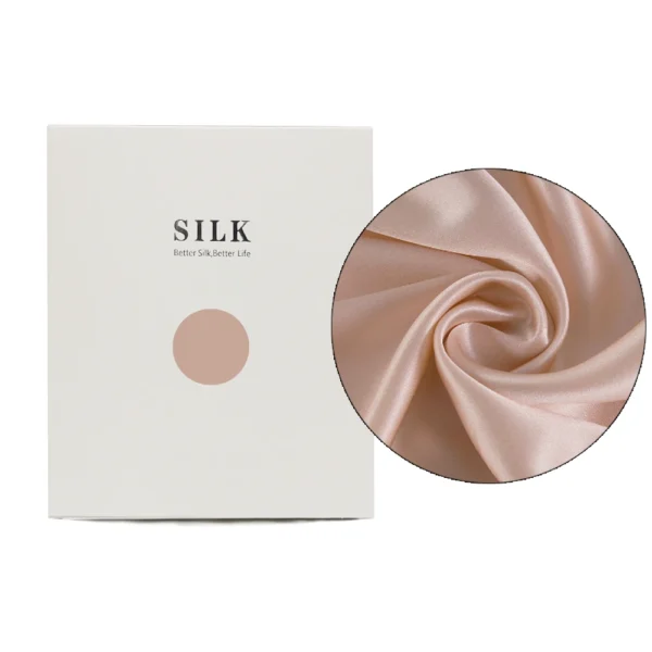Pure Mulberry Silk Pillowcase Hidden Zipper