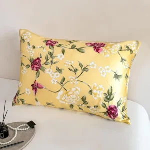 Pure Mulberry Silk Pillowcase Zipper Closure