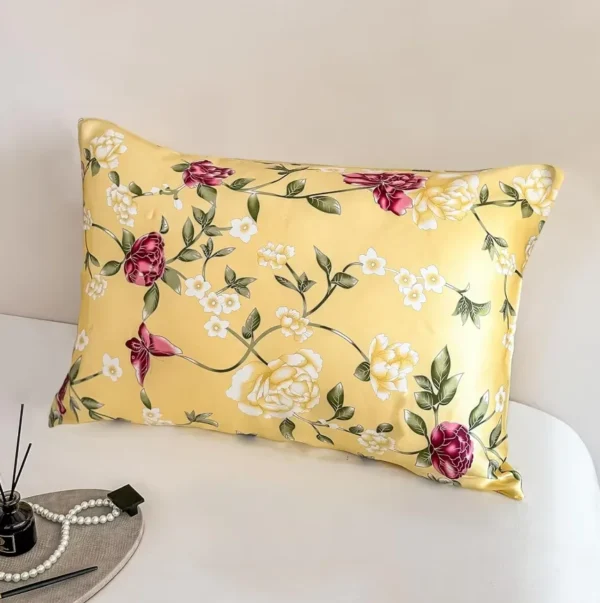 Pure Mulberry Silk Pillowcase Zipper Closure