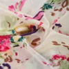 Floral Mulberry Silk Pillowcase with Zipper
